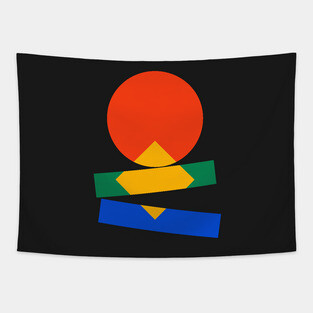 Balance: Bauhaus 1919 Exhibition 02 Tapestry