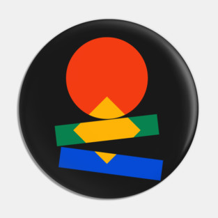 Balance: Bauhaus 1919 Exhibition 02 Pin