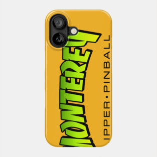 Monterey Flipper Pinball is Ripping Phone Case