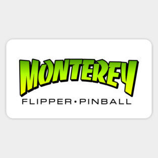 Monterey Flipper Pinball is Ripping Sticker