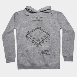 BOXING RING patent Hoodie
