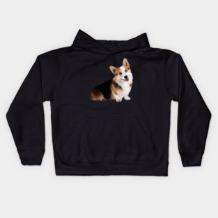 Corgi Dog, Love Corgis Kids Hoodie