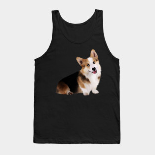 Corgi Dog, Love Corgis Tank Top