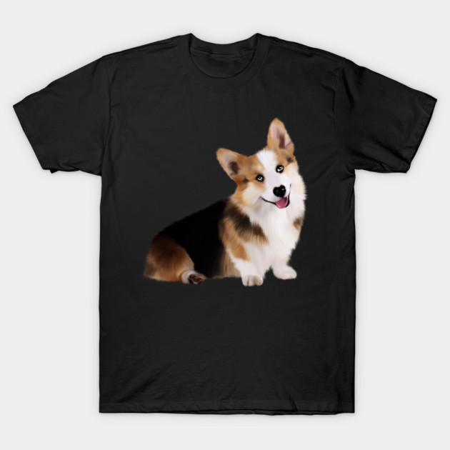 Corgi Dog, Love Corgis T-Shirt by logiamerch