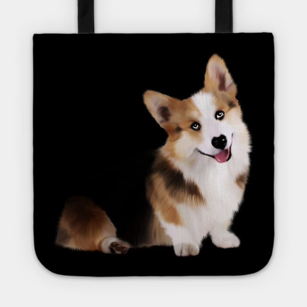 Corgi Dog, Love Corgis Tote by logiamerch