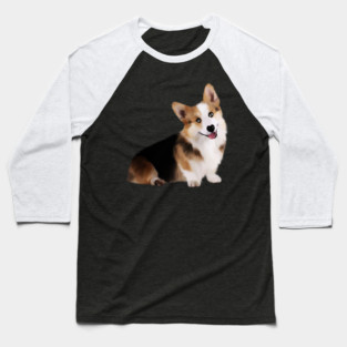 Corgi Dog, Love Corgis Baseball T-Shirt