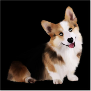 Corgi Dog, Love Corgis Posters and Art
