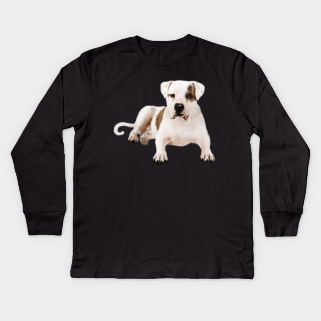 Bull Dog Lover, Bulldogs Kids Long Sleeve T-Shirt by logiamerch