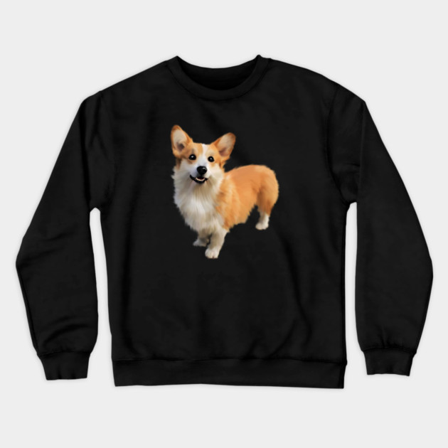 Corgi Dog, Dog Lover Crewneck Sweatshirt by logiamerch