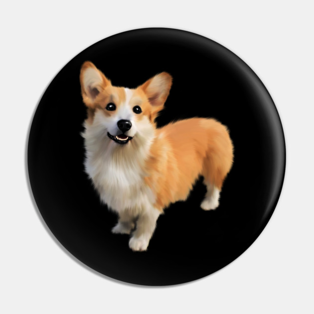 Corgi Dog, Dog Lover Pin by logiamerch