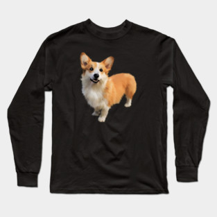 Corgi Dog, Dog Lover Long Sleeve T-Shirt