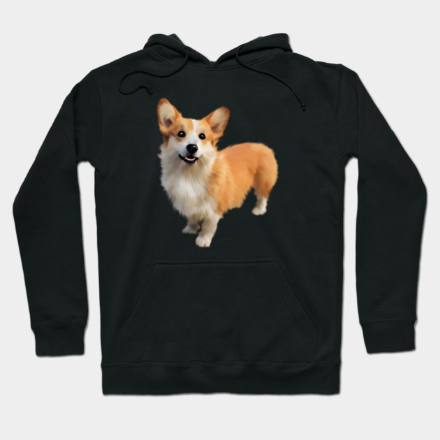 Corgi Dog, Dog Lover Hoodie by logiamerch