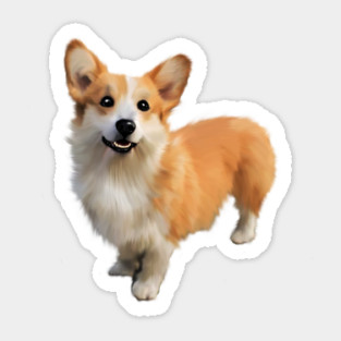 Corgi Dog, Dog Lover Sticker
