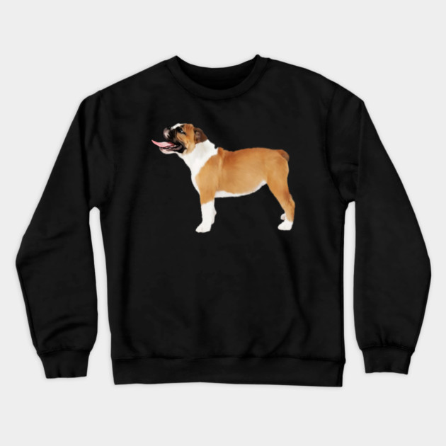 American Bulldog, Dog Lover Crewneck Sweatshirt by logiamerch