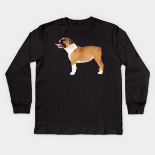 American Bulldog, Dog Lover Kids Long Sleeve T-Shirt