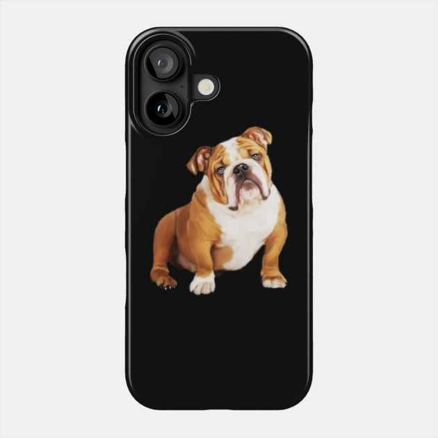American Bulldog, Dog Lover Phone Case by logiamerch