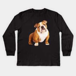 American Bulldog, Dog Lover Kids Long Sleeve T-Shirt