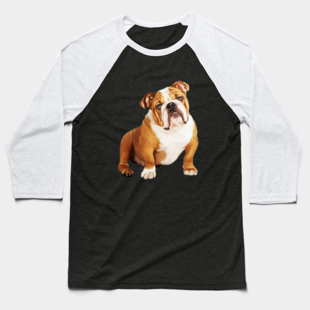 American Bulldog, Dog Lover Baseball T-Shirt by logiamerch