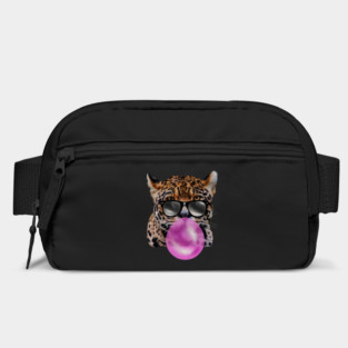 Jaguar with Blowing Gum, Love Big Cats Bag