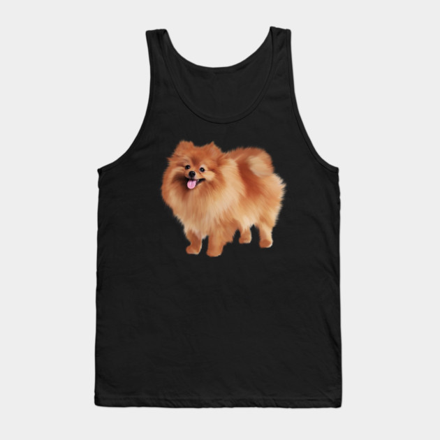 Pomeranian Dog, Love Pomeranians, Dog Lover Tank Top by logiamerch