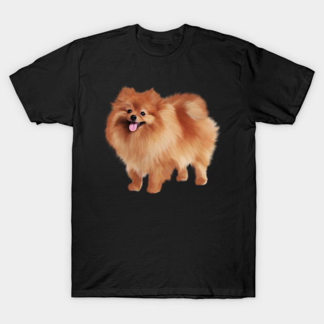 Pomeranian Dog, Love Pomeranians, Dog Lover T-Shirt by logiamerch