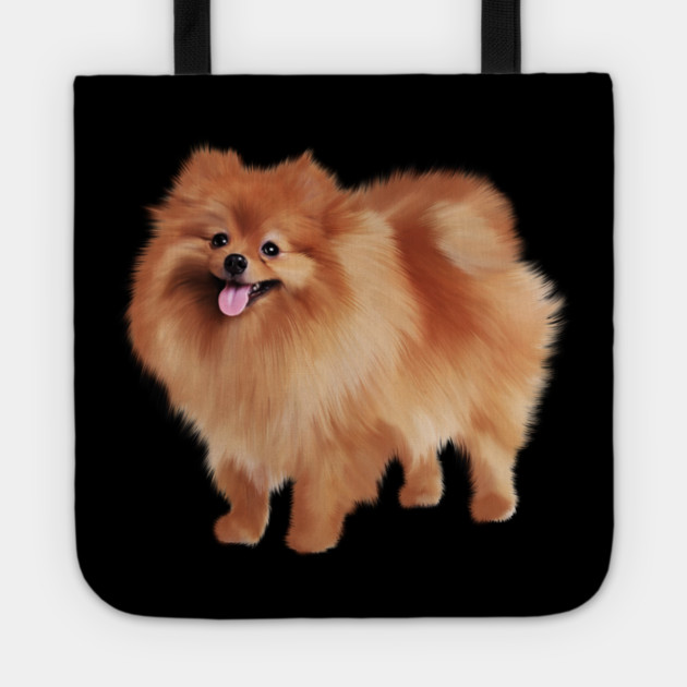 Pomeranian Dog, Love Pomeranians, Dog Lover Tote by logiamerch