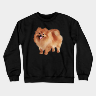 Pomeranian Dog, Love Pomeranians, Dog Lover Crewneck Sweatshirt