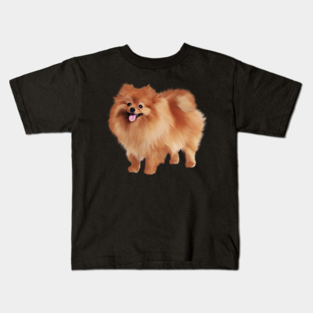 Pomeranian Dog, Love Pomeranians, Dog Lover Kids T-Shirt by logiamerch