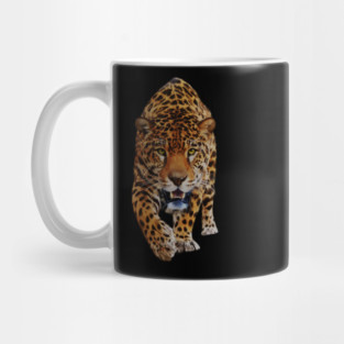 Jaguar Stalking, Love Big Cats, Tropical Animal Mug