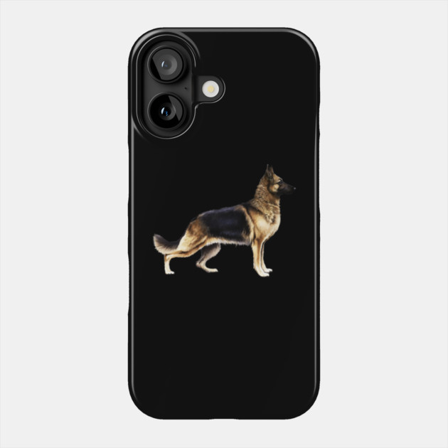German Shepherd, Love German Shepherds Phone Case by logiamerch