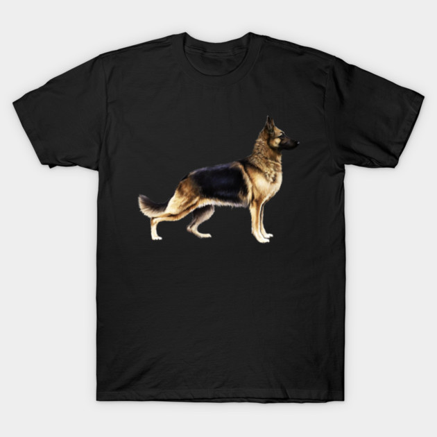 German Shepherd, Love German Shepherds T-Shirt by logiamerch