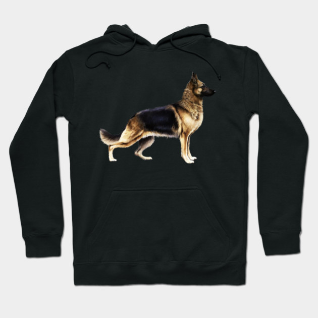 German Shepherd, Love German Shepherds Hoodie by logiamerch