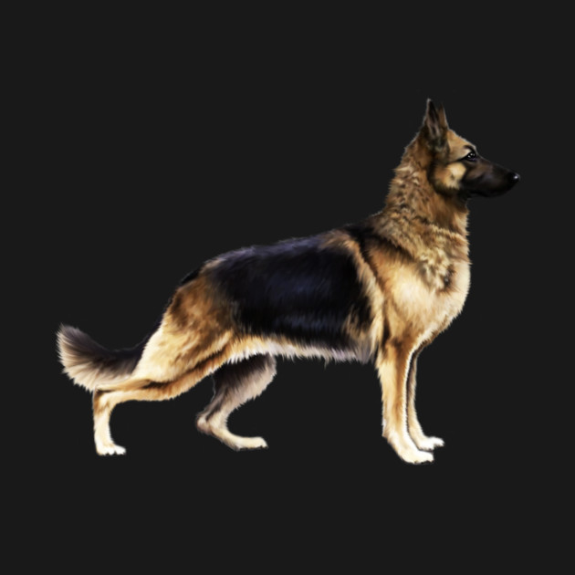 German Shepherd, Love German Shepherds by logiamerch