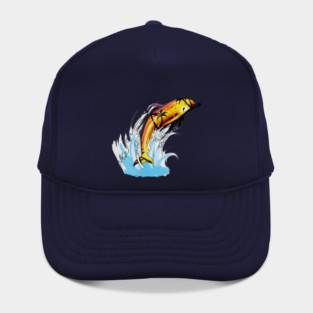Dolphin with Sunset art, Love Dolphins Hat