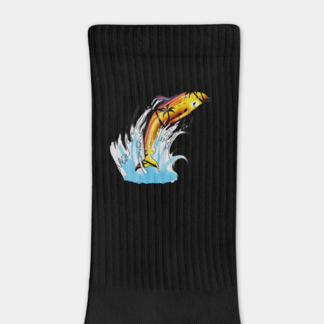 Dolphin with Sunset art, Love Dolphins by logiamerch