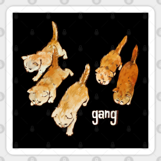 gang Sticker by Catwheezie