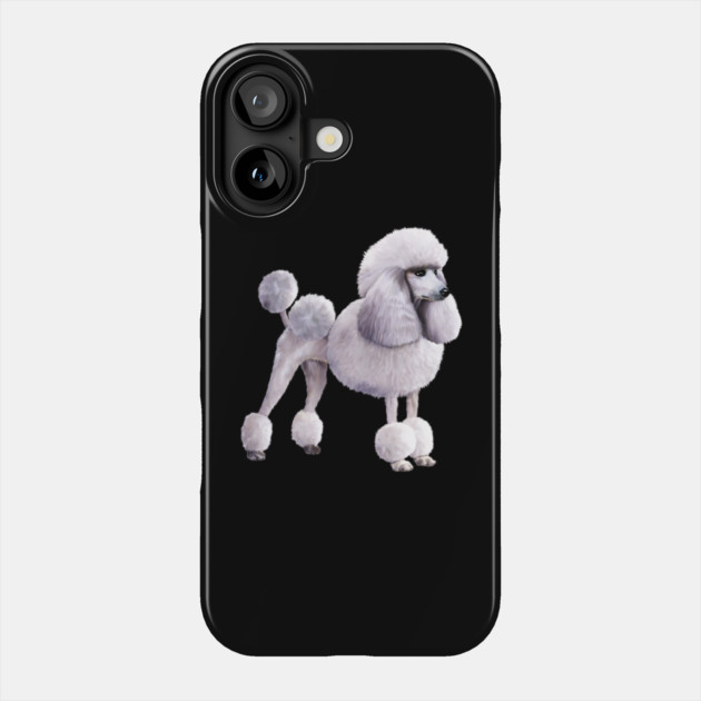 Poodle dog, Love Poodles, Dog Lover Phone Case by logiamerch