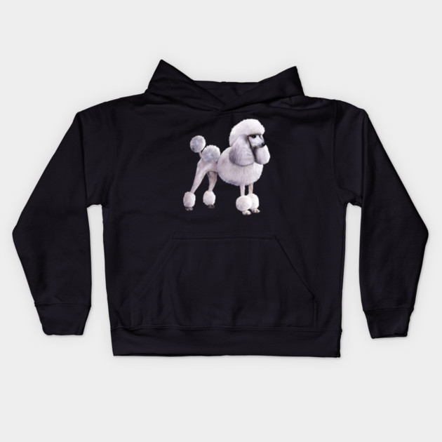 Poodle dog, Love Poodles, Dog Lover Kids Hoodie by logiamerch
