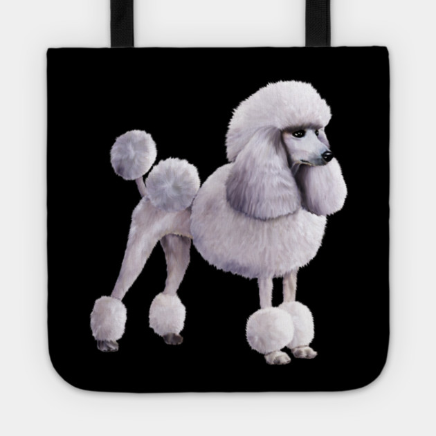 Poodle dog, Love Poodles, Dog Lover Tote by logiamerch