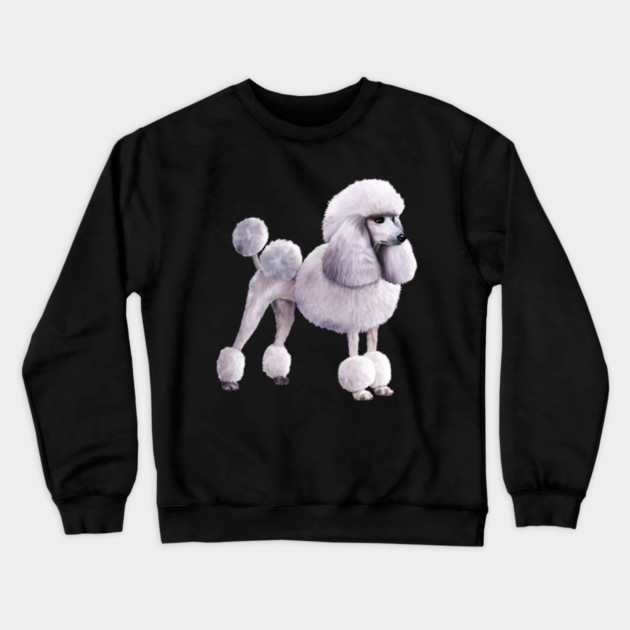 Poodle dog, Love Poodles, Dog Lover Crewneck Sweatshirt by logiamerch