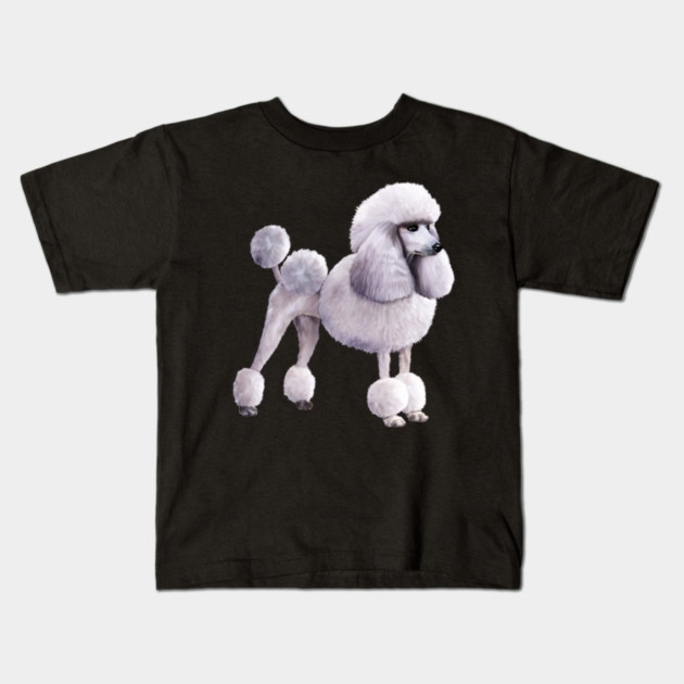 Poodle dog, Love Poodles, Dog Lover Kids T-Shirt by logiamerch