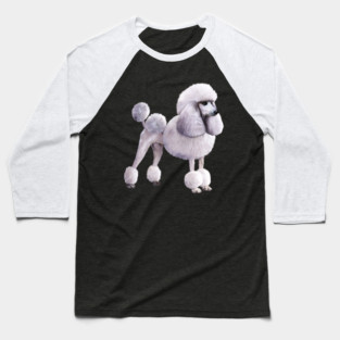 Poodle dog, Love Poodles, Dog Lover Baseball T-Shirt