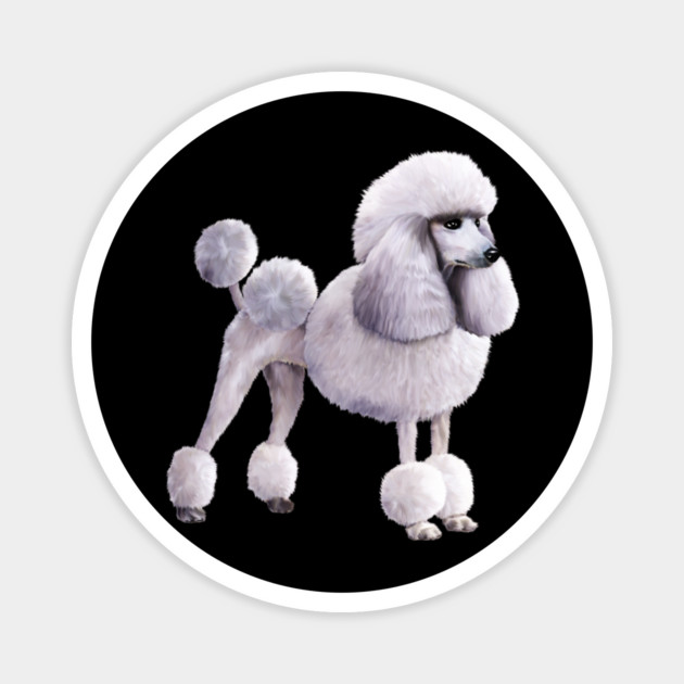 Poodle dog, Love Poodles, Dog Lover Magnet by logiamerch