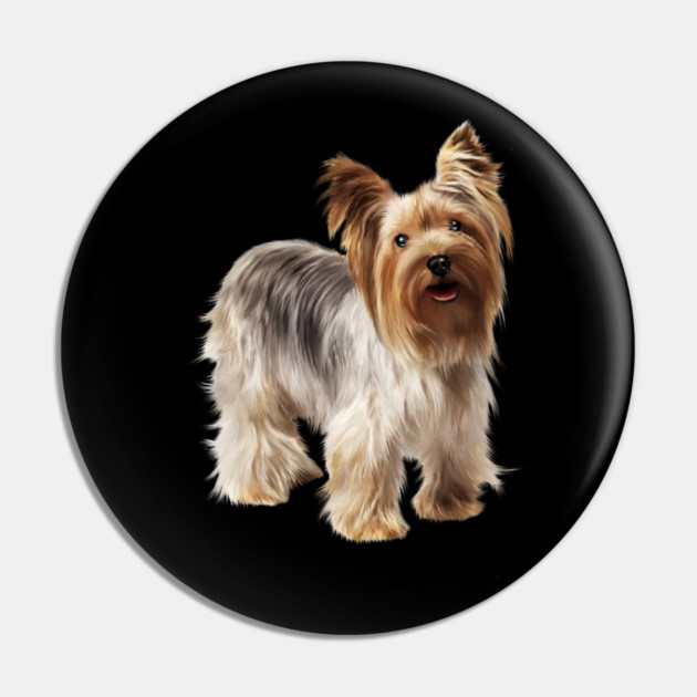 Yorkshire Terrier Dog, Love Yorkies, Dog Lover Pin by logiamerch