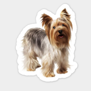 Yorkshire Terrier Dog, Love Yorkies, Dog Lover Sticker