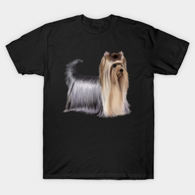 Yorkshire Terrier Dog, Love Yorkshire Terriers, Dog Lover T-Shirt by logiamerch