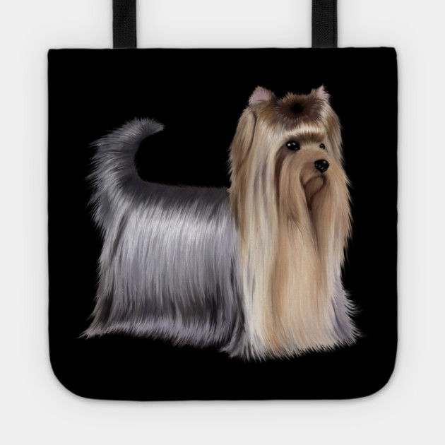 Yorkshire Terrier Dog, Love Yorkshire Terriers, Dog Lover Tote by logiamerch