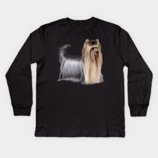 Yorkshire Terrier Dog, Love Yorkshire Terriers, Dog Lover Kids Long Sleeve T-Shirt