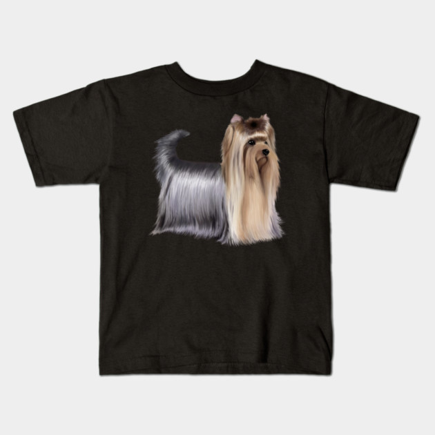 Yorkshire Terrier Dog, Love Yorkshire Terriers, Dog Lover Kids T-Shirt by logiamerch