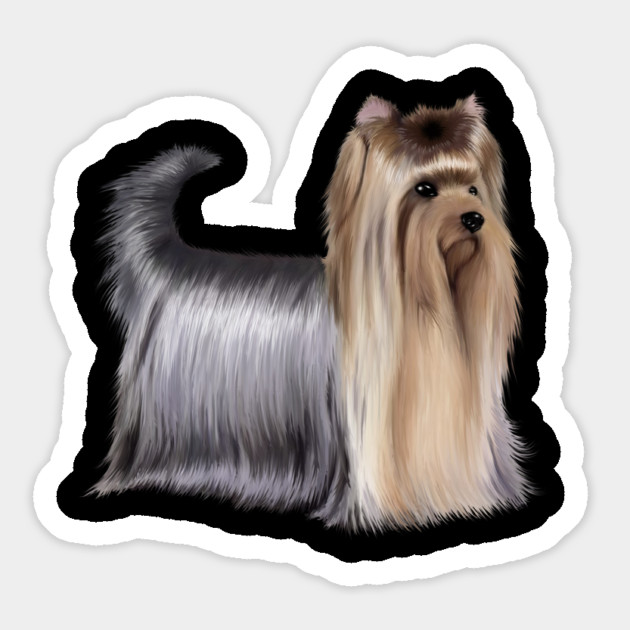 Yorkshire Terrier Dog, Love Yorkshire Terriers, Dog Lover Magnet by logiamerch